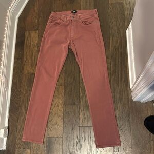 PAIGE - Light Red Jean - Slim Fit - Size 34